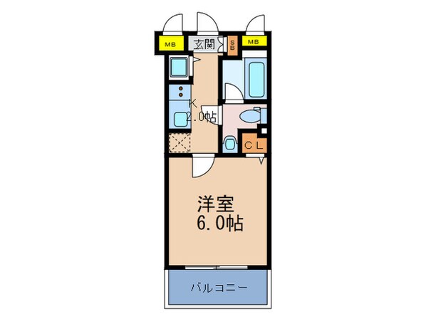 セイワパレス福島駅前の物件間取画像